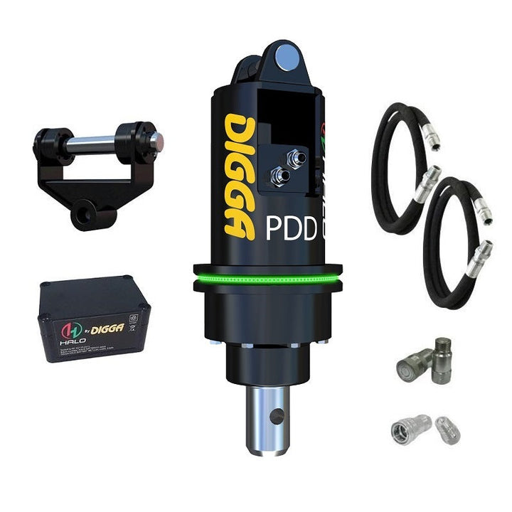 Digga PDD and PDDH Auger Drive for Mini Excavators up to 2T Earthmoving Warehouse