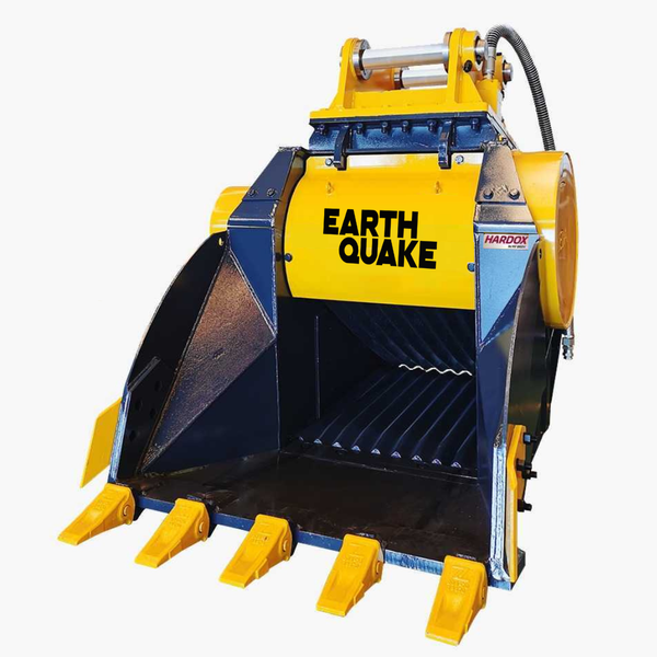 EarthQuake Crusher Buckets for Excavators