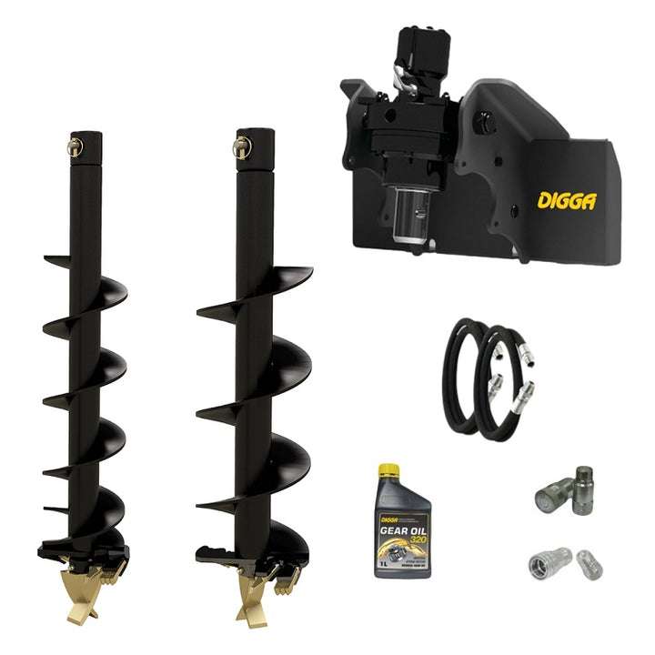 Digga ML auger drive combo package mini loader Earthmoving Warehouse