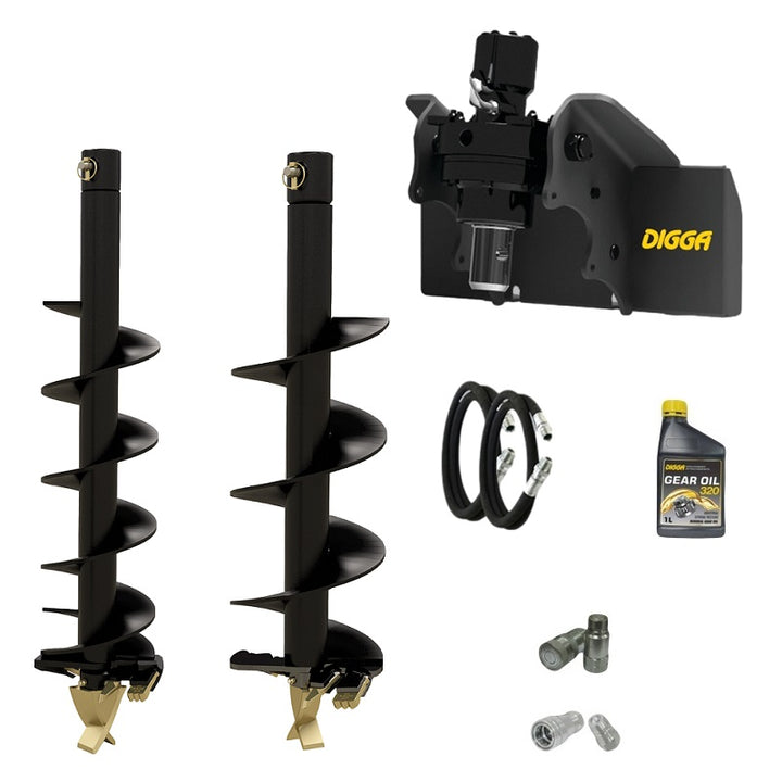 Digga ML auger drive combo package mini loader Earthmoving Warehouse