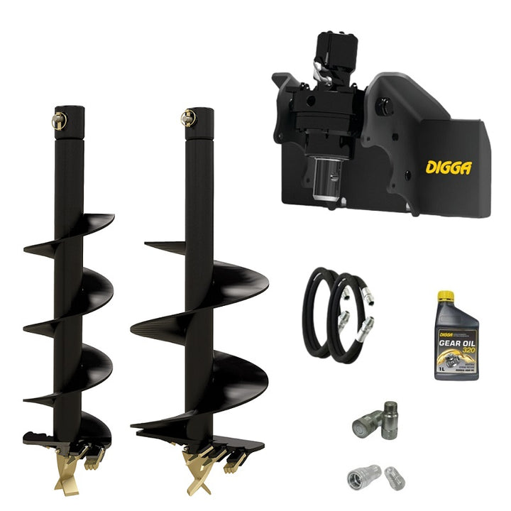 Digga ML auger drive combo package mini loader Earthmoving Warehouse