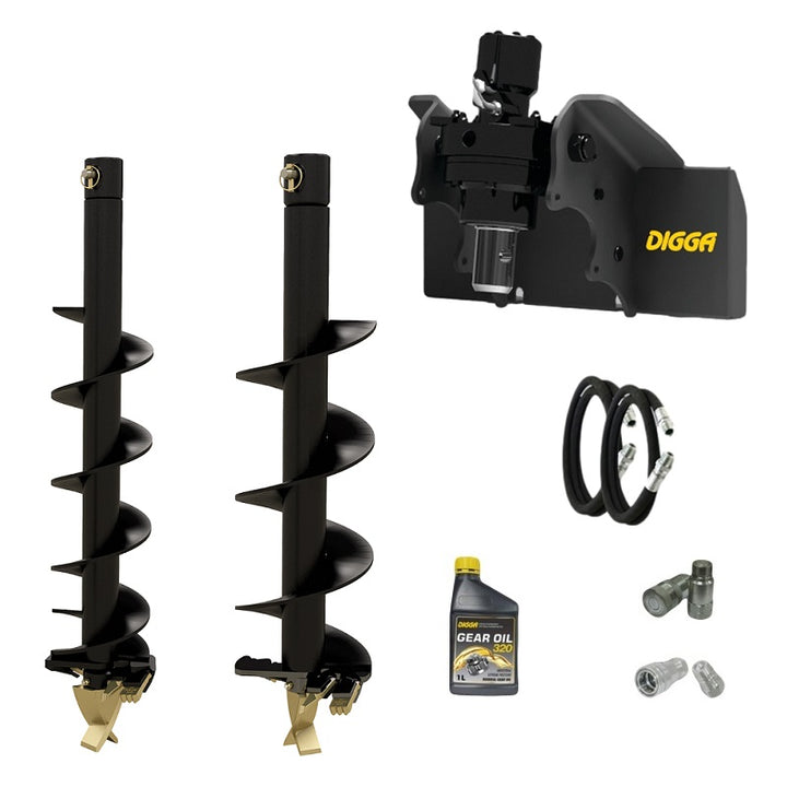 Digga ML auger drive combo package mini loader Earthmoving Warehouse