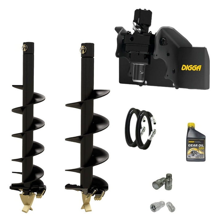 Digga ML auger drive combo package mini loader Earthmoving Warehouse