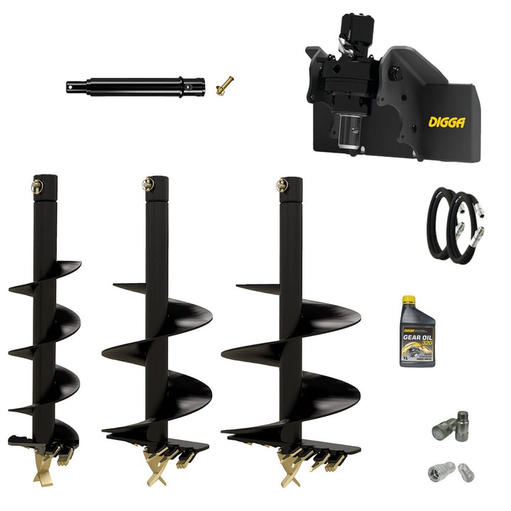 Digga ML auger drive combo package mini loader Earthmoving Warehouse