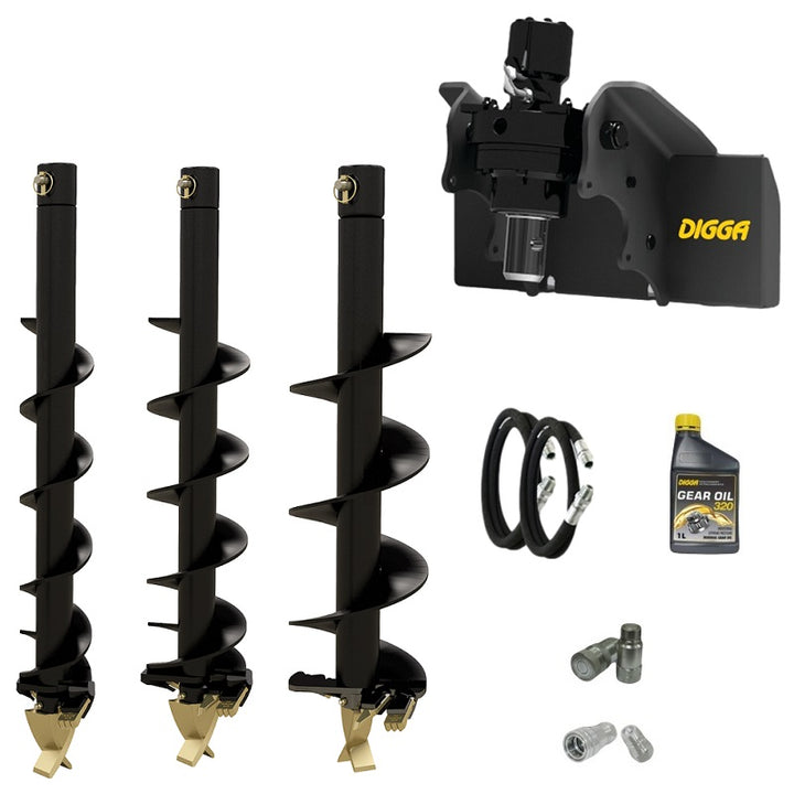 Digga ML auger drive combo package mini loader Earthmoving Warehouse