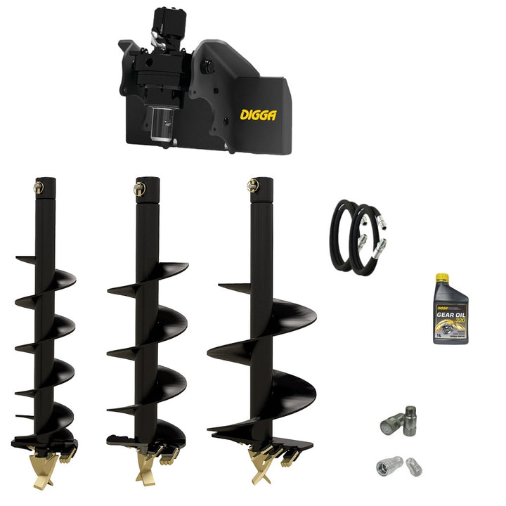 Digga ML auger drive combo package mini loader Earthmoving Warehouse