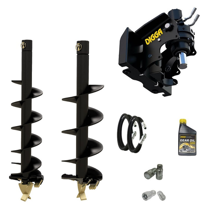 Digga ML auger drive combo package mini loader Earthmoving Warehouse