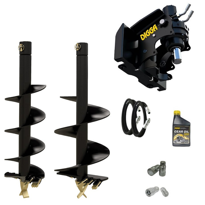 Digga ML auger drive combo package mini loader Earthmoving Warehouse