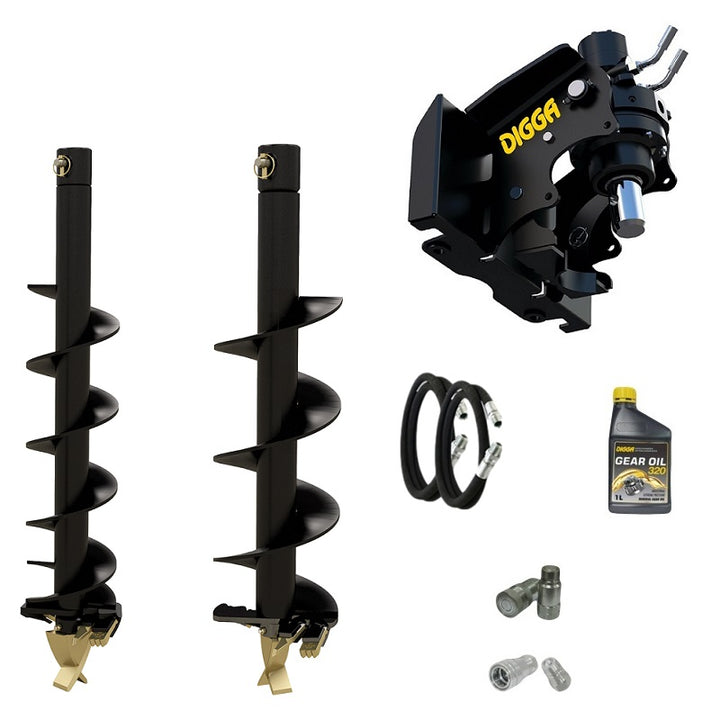 Digga ML auger drive combo package mini loader Earthmoving Warehouse