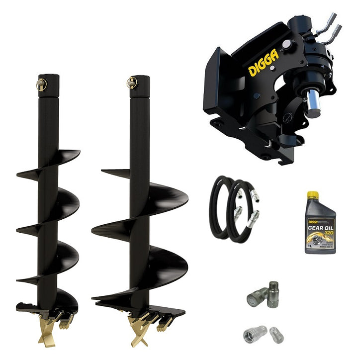 Digga ML auger drive combo package mini loader Earthmoving Warehouse