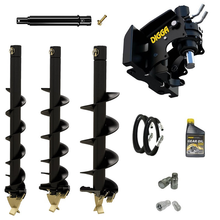 Digga ML auger drive combo package mini loader Earthmoving Warehouse