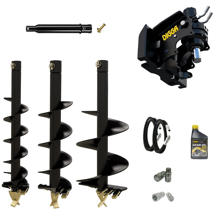 Digga ML auger drive combo package mini loader Earthmoving Warehouse