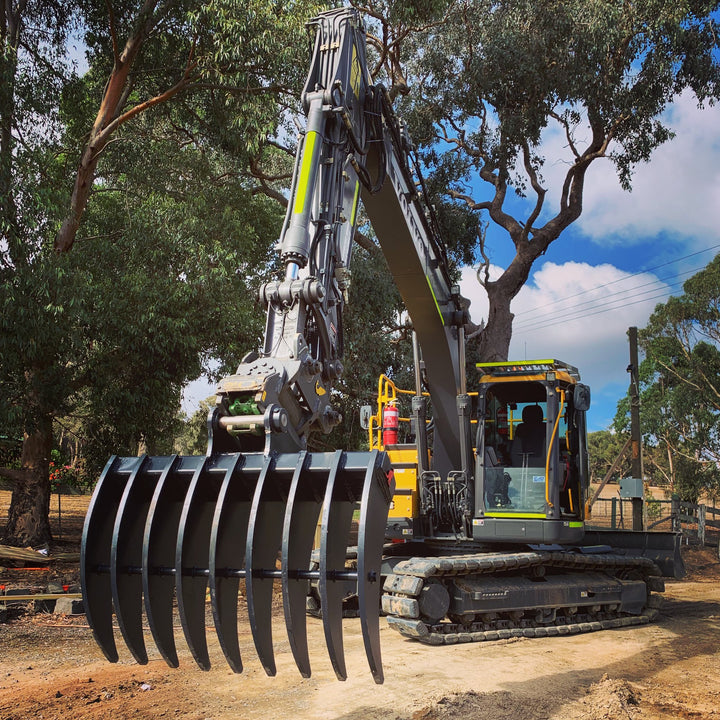 Stick Rake 10-15T to suit Excavators Earthmoving Warehouse